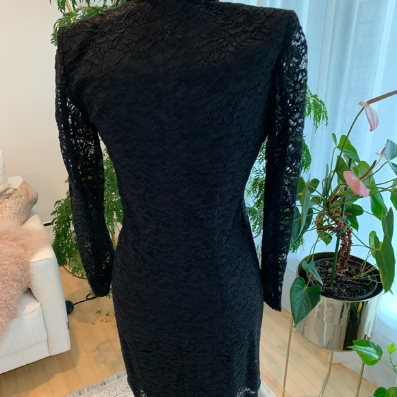 Lace black dress The Kooples - Picture 4 of 7